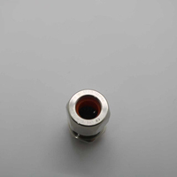 Presse-étoupe étanche certifié IP68 de haute qualité Lankang LK-001 - en laiton nickelé, blindé EMI, -40~+100°C pour machines