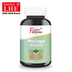 Suplemento de Moringa de Alta Potencia Shecome, Extracto de Hoja de Moringa para Energía, Vitalidad y Soporte Antioxidante, Cápsulas de Moringa - Product Image 1