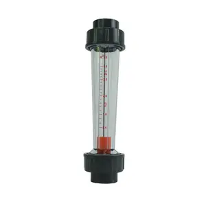 Factory Direct Sale Good Quality durable plastic tube flowmeter,Water Treatment Rotameter,Variable Area Flowmeter