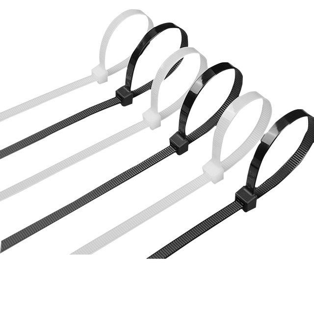 Professional White Black Nylon 66 Cable Tie 9* 550mm UV Resistant Self-Locking