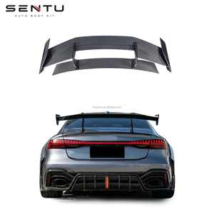 สำหรับ Audi RS7 C8 ได้รับการอัพเกรดด้วยชุดแต่งคาร์บอนไฟเบอร์ IMP พร้อมด้วยดิฟฟิวเซอร์หลังและปีกหลังคาร์บอนไฟเบอร์คุณภาพสูง - Product Image 1