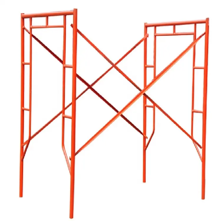 स्टील BS1139 तिआनजिन भवन निर्माण मचान इस्तेमाल किया बिक्री के लिए एच फ्रेम scaffoldings