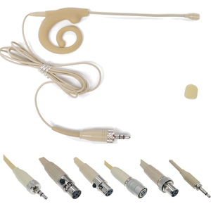 Neues MICWL Mini Micro fone <span class=keywords><strong>Com</strong></span> Fone De Ouvido Para Schnecken-Headset-Mikrofon für SLX ULX GLX EW G2 G3 G4 Wireless 3,5mm TA4F 4Pin - Product Image 1