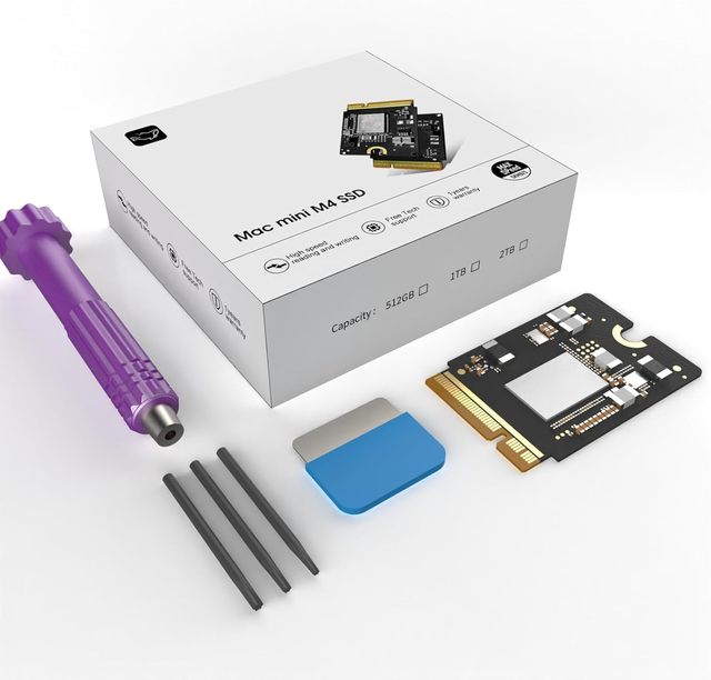 Macmini M4 Hard Disk Portable SSD 1TB / 2TB Upgrade DIY Internal Harddisk SSD