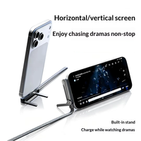 Support de téléphone multifonction à chargement rapide, câble de données, support de téléphone pour le jeu, utilisation durable, rotation à 360 degrés, vente chaude