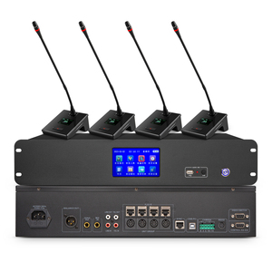 Cuộc họp KT-660 RJ45/8 lõi kết nối hệ thống hội nghị có dây chuyên nghiệp ngưng tụ Micro chủ tịch Đại Biểu màn hình cảm ứng - Product Image 4