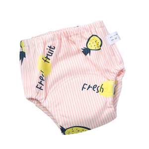 Culottes d'apprentissage lavables et réutilisables en gaze pour bébés garçons et filles, idéales pour l'été et l'apprentissage de la propreté - Product Image 1
