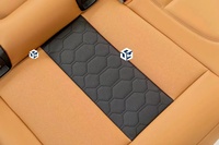 Housse de siège de voiture en cuir Nappa de haute qualité, durable, universelle, sportive, cinq places, ensemble complet, accessoire intérieur