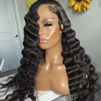 Perruques en cheveux naturels bruts avec dentelle frontale HD 13x6 pour femmes noires, vente en gros, fournisseurs chinois