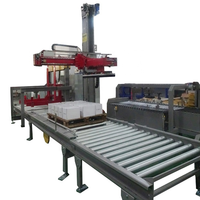 Empileur de caisses en carton, empileur de boîtes, empileur de palettes en carton