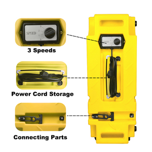 24 "kho công nghiệp nhựa lớn Blower trống Fan CE SAA Heavy Duty 470W Quạt thông gió cho nhà máy hội thảo - Product Image 5