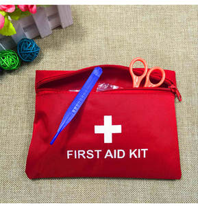 Petite trousse d'urgence portable pour équipement médical de plein air pour voyage à domicile personnalisée <span class=keywords><strong>pochette</strong></span> de premiers soins sac de rangement - Product Image 6