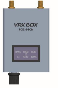 Nuevo Receptor VRX de Alto Rendimiento de 7.2GHz, Caja Receptora de Largo Alcance FPV VTX de 64 Canales para Drones Industriales, 6110-7210MHz, 10dBm, DC 7-35V, 50 - Product Image 6