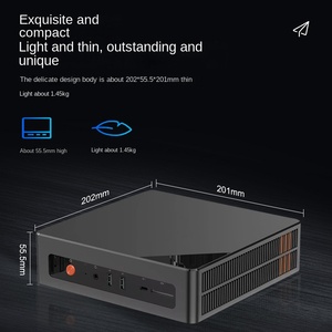 Ps2500027 mini điều khiển công nghiệp máy chủ N95 văn phòng ưa thích xử lý tập tin Quad core 8GB SSD nhỏ gọn máy tính xách tay mới - Product Image 1