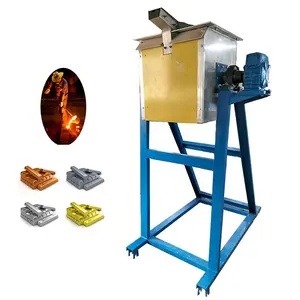 100kw induction melting furnace 100kg 150 kg capacity melting furnace