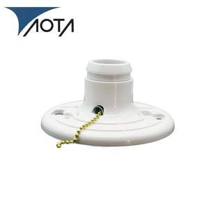 Portalámparas Aota E26/E27 de Baquelita con Tapa de Rosca de 4 Pulgadas, Base Blanca para Bombilla de 220V con <span class=keywords><strong>Casquillo</strong></span> - Product Image 4