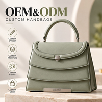 Sac à main de luxe en cuir PU 2027 pour homme, design en forme d'arc à trois couches superposées, sacs fourre-tout, logo personnalisé, sac à main OEM ODM, marque privée