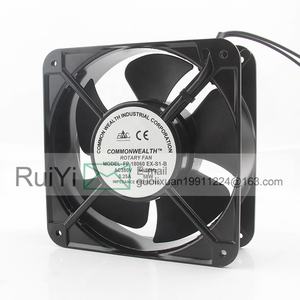 Baru Asli Commonwealth AC 380V 0.25A 58W 50/60Hz 18060 180X180X60MM 18CM Kipas Aksial Kabinet 2-kawat FP18060 EX-S1-B Kipas Pendingin - Product Image 4