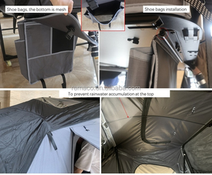 Hot Bán Ngoài Trời Cắm Trại Lều Có Thể Gập Lại Xe Lều Mua 5 Người Cứng Side Mở Roof Top Lều Cho Offroad Jk - Product Image 2