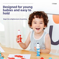 Doodle Dots – Kit d'expérimentation d'aquarelle 3 couleurs pour enfants, jouets de papeterie, outils de peinture artistique, stylos à aquarelle – Fabrication chinoise