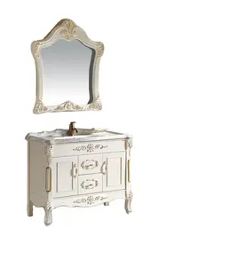 Hot selling Classical Elegance Vintage Customer Design Bathroom Vanity Cabinet Modern