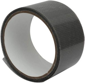 Cinta de reparación de mosquitera para pantalla de ventana negra, cinta autoadhesiva de reparación de pantalla de ventana con orificio de malla cubierta de fibra de vidrio para el hogar - Product Image 1