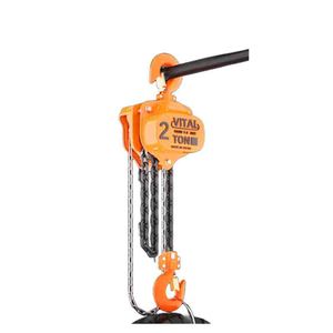 รอกโซ่ยกคุณภาพสูง ขนาด 1 ตัน-30 ตัน 0.5 ตัน 2 ตัน แบบใช้มือหมุน - Product Image 2