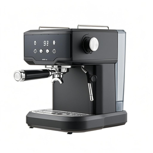 Pembuat kopi Espresso elektrik Stainless Steel, 20 <span class=keywords><strong>bar</strong></span>, mesin pembuat kopi Espresso elektrik, kontrol sentuh Digital, busa susu untuk rumah tangga, luar ruangan, RV - Product Image 4