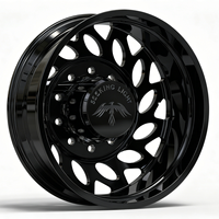 Jantes arrière forgées polies personnalisées SL 22X8.25 26X8.25 avec moyeu flottant 10X285.75 8X200 pour Ford F350 F450
