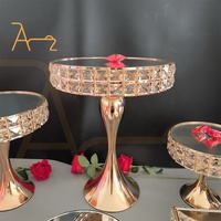 Décoration de restaurant, d'hôtel, de fête, présentoir à desserts, tour à gâteaux, centre de table, support à fleurs, plateau en métal, support à gâteau de mariage