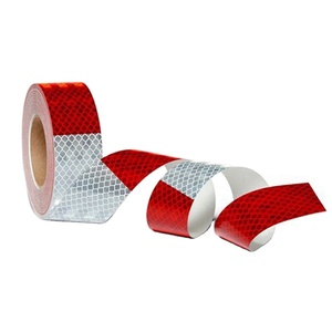 Feuille réfléchissante adhésive réfléchissante haute visibilité extérieure pour les installations de sécurité routière feuille réfléchissante - Product Image 1