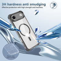 Coques de téléphone à toucher doux pour iPhone 17 Pro Max avec anneau magnétique, protection antichoc de luxe pour iPhone