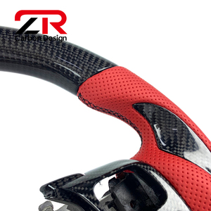 Accesorios Interiores Personalizados, Volante de Fibra de Carbono Forjado Real para <span class=keywords><strong>Lexus</strong></span> IS RC GS NX 500 350 300h 200 F Sport 2013-2025 - Product Image 3