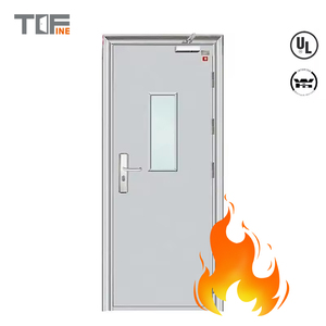 Puerta de acero resistente al fuego Puerta de acero inoxidable resistente al fuego de 30 a 90 minutos - Product Image 5