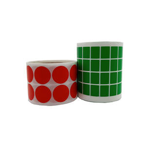 Đầy đủ màu sắc truyền nhiệt <span class=keywords><strong>in</strong></span> ấn nhãn CuộN dính tráng trống màu sắc logo Stickers cho vận chuyển bao bì nhãn - Product Image 4