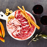 Fabricant italien de grande qualité séché Pancetta Coppata goût sucré beaucoup plus maigre pour la vente en gros
