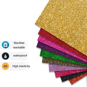 Rouleaux de <span class=keywords><strong>textile</strong></span> <span class=keywords><strong>Flex</strong></span> Htv de haute qualité Film imprimable Vinyle de transfert de chaleur à paillettes pour vêtements - Product Image 3
