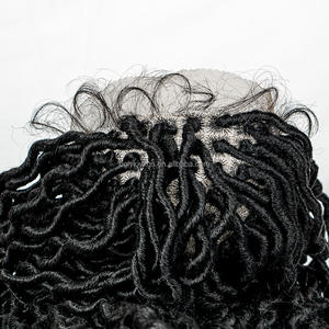 Pelucas de encaje sintético WB11 de 34 pulgadas de <span class=keywords><strong>largo</strong></span>, pelucas delanteras de encaje de 9x6 pulgadas con cabello de bebé, pelucas con trenzas Gypsy Locs para cabello de mujer - Product Image 5