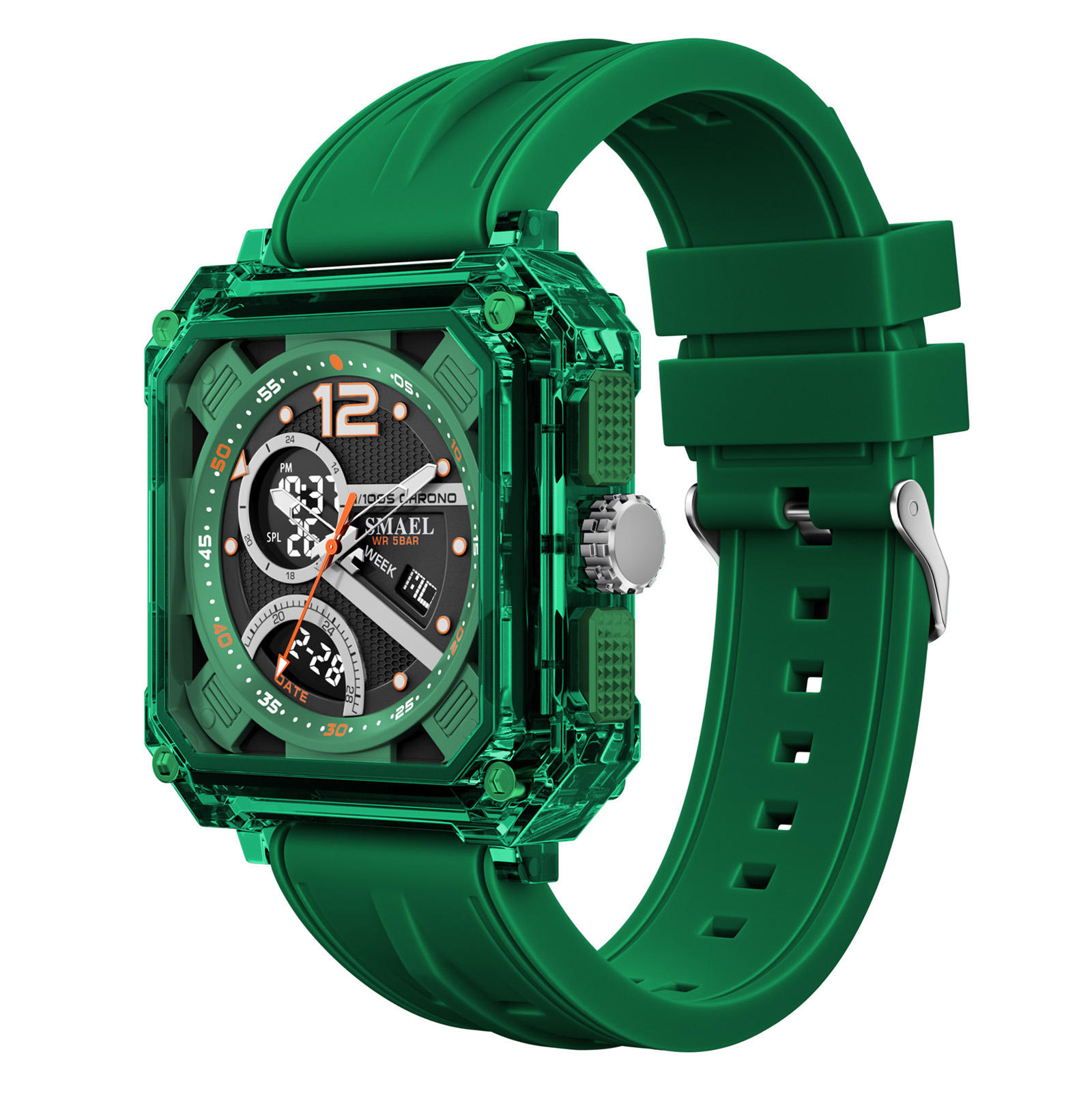 สีเขียว