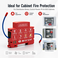 Extincteur automatique à aérosol 10g, dispositif de protection incendie sur rail DIN pour armoire de commande électrique industrielle