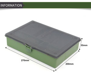 Mini <span class=keywords><strong>caja</strong></span> <span class=keywords><strong>de</strong></span> almacenamiento <span class=keywords><strong>de</strong></span> aparejos <span class=keywords><strong>de</strong></span> <span class=keywords><strong>pesca</strong></span> <span class=keywords><strong>de</strong></span> carpa <span class=keywords><strong>de</strong></span> plástico multifuncional para Stream River accesorio organización <span class=keywords><strong>Plano</strong></span> Rig Terminal - Product Image 2