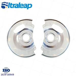 Chevy Truck 5 Kit de roue de conversion de frein à disque Lug Étriers noirs à revêtement en poudre DBK6370-5D - Product Image 5