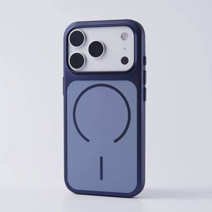 Coque de téléphone magnétique mate ultra-fine pour iPhone 17 12 13 14 15 16 Pro Max 17 Air, compatible avec la recharge sans fil, protection rigide - Product Image 2