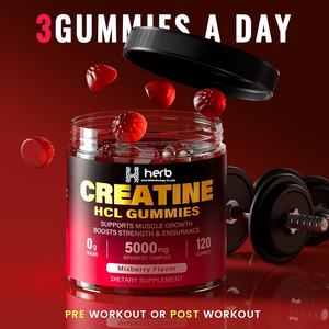 OEM/ODM Private Label Adult Pre-workout <b>Creatine</b> Monohydrate Gummies Candy Energy Management Supplement Sugar Free 60-count 2 - Product Image 5