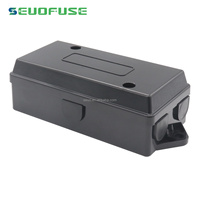 Couleur étanche 7pin remorque boîte de jonction ABS 7 voies électrique remorque boîte de jonction 7 broches câble boîte de connexion pour recâblage RV