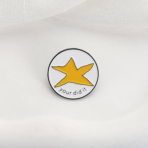 Sming Pins Your Did It Meme Star esmalte Pins creativo Irregular meteorito pentagrama haciendo <span class=keywords><strong>mi</strong></span> <span class=keywords><strong>mejor</strong></span> broche solapa insignia joyería - Product Image 4