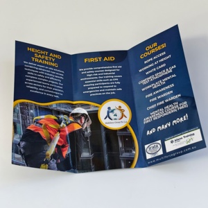 <span class=keywords><strong>A4</strong></span> gấp Brochure tùy chỉnh hướng dẫn sử dụng áp phích Flyer in tập sách - Product Image 4