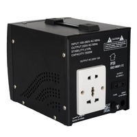Estabilizador de Voltaje Monofásico de 500VA, 1000VA y 2000VA, 100-260V, para Refrigerador y Televisor, en Oferta