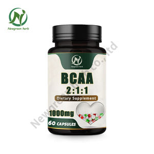 Nuovo verde fabbrica OEM Private Label aminoacidi a catena ramificata aminoacidi 2:1:1 capsule <span class=keywords><strong>BCAA</strong></span> - Product Image 1