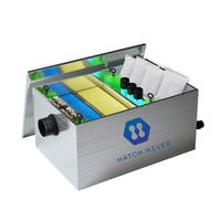 Filtre de bassin Koi Pro-Sump en acier inoxydable 304 avec filtration en 6 étapes et sédimentation physique pour la purification de l'eau des bassins